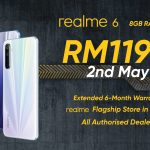 realme 6 Dengan Varian 8GB/128GB Berharga RM1199 Di Malaysia