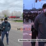 (Video) Wartawan CNN Ditahan Ketika  Melapokan Protes George Floyd