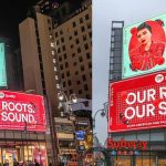 “Mak Tengok!” – Yuna Teruja Gambar Terpampang Di Billboard NYC