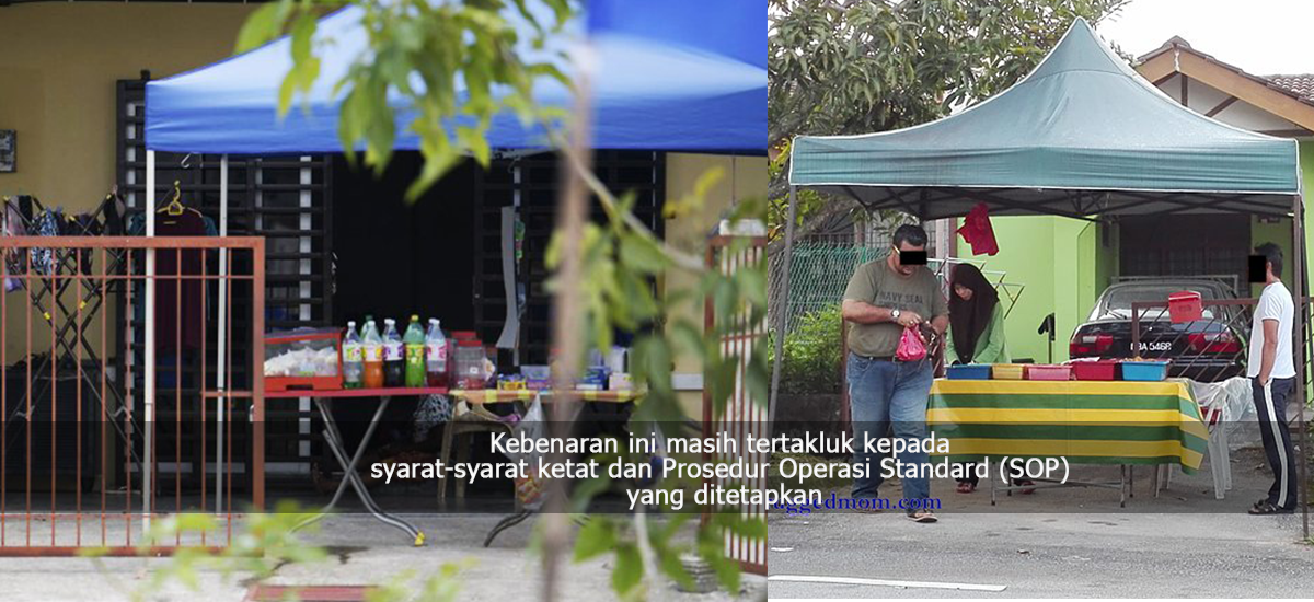 Melaka Benarkan Berniaga Dihadapan Rumah