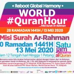 “Reboot Global” – Jom Join #QuranHour Pada 20 Ramadan 1441H