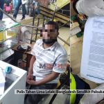 Polis Tahan Lima Warga Bangladesh Dalang Palsukan Surat Saringan COVID-19