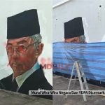 Mural Wira-Wira Negara Dan YDPA Dicemarkan Dengan Kata-Kata Kesat