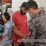42 Orang Peniaga Dan Pekerja Warga Asing Ditahan Sekitar Johor