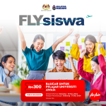 AirAsia terus menyokong inisiatif FLYsiswa untuk menawarkan tambang penerbangan berpatutan kepada pelajar