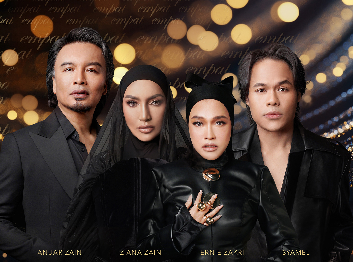 Dua Generasi, Satu Pentas: Ziana, Anuar, Ernie & Syamel Bersatu Dalam Empat 2025