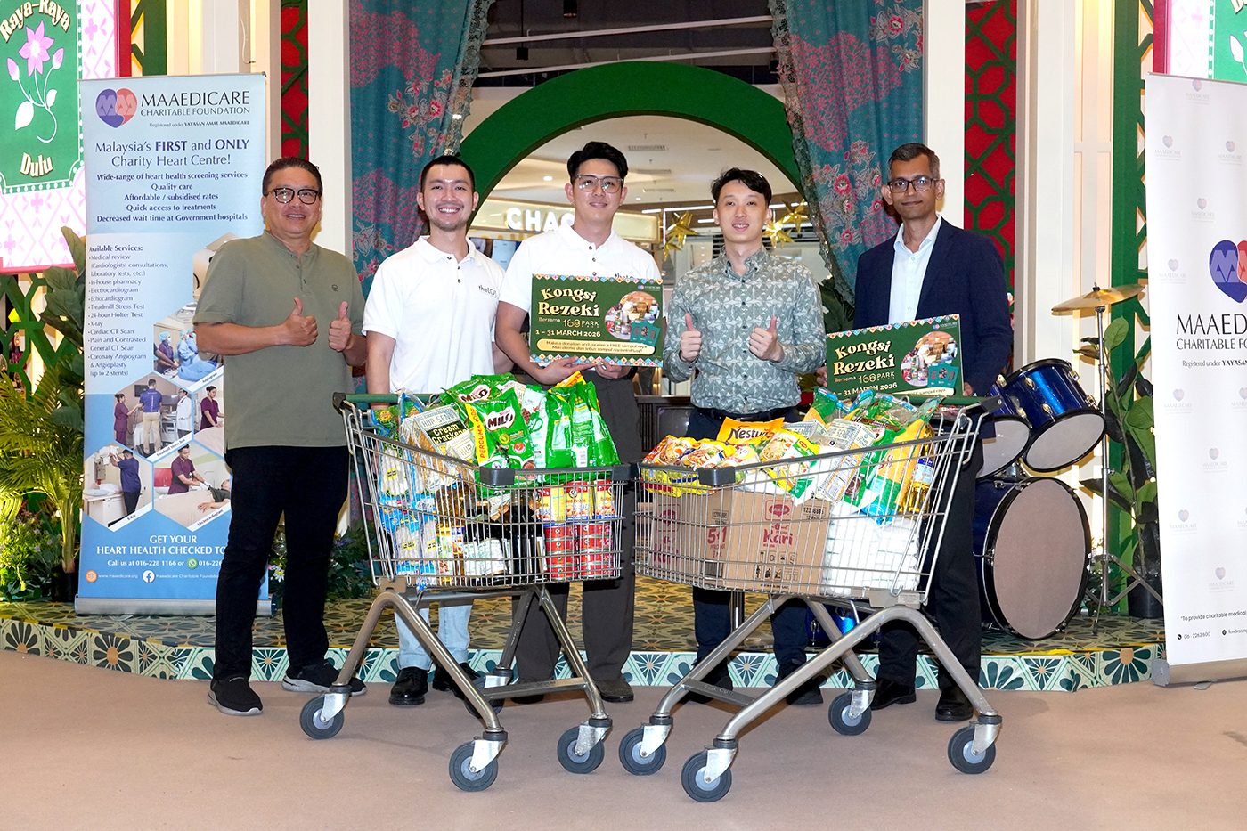 168 Park Mall Lancar Kempen ‘Kongsi Rezeki’, Bantu Golongan Memerlukan Sempena Aidilfitri 168 Park Mall Lancar Kempen ‘Kongsi Rezeki’, Bantu Golongan Memerlukan Sempena Aidilfitri
