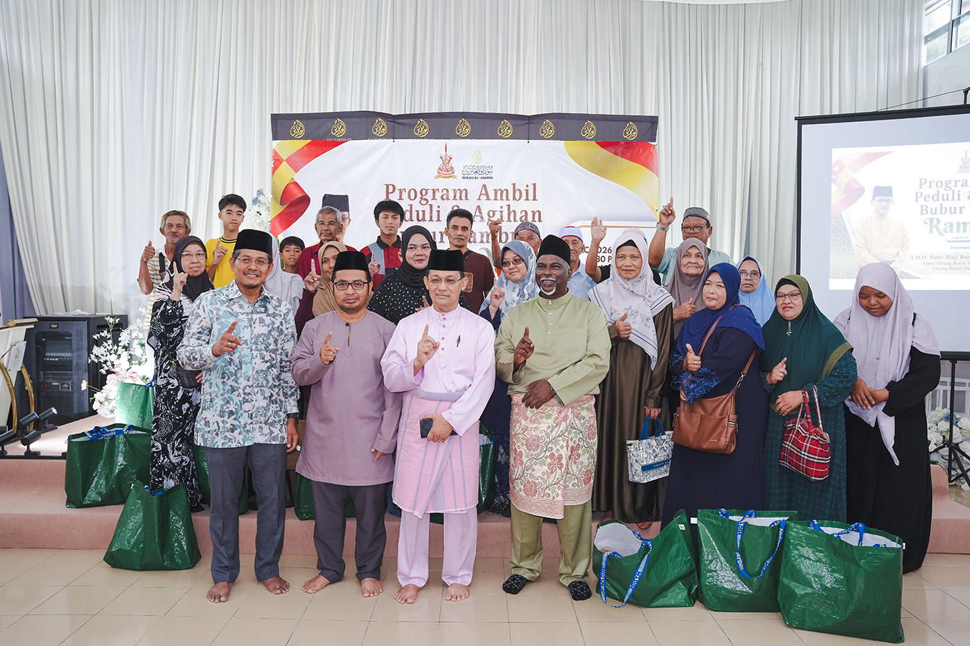 Program Ambil Peduli: Inisiatif Holistik Surau Al-Amirin Bantu Asnaf, Sampaikan Ilmu